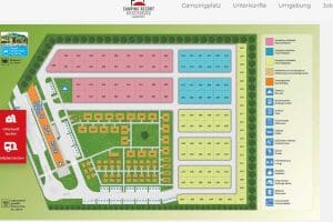 Skizze Campingplatz-Parzellen