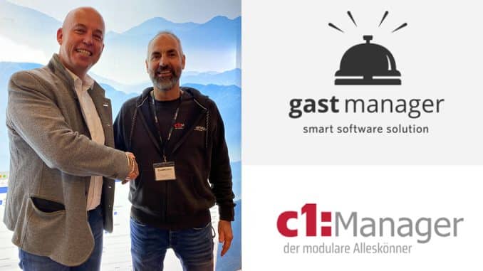 Gastmanager und c1:manager geben Kooperation bekannt.