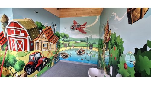 Kinderduschen auf einem Campingplatz. Foto_ SCHELL