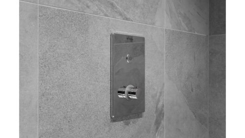 Wassersparende Unterputz-Dusche LINUS mit Verbrühungsschutz. Foto: SCHELL